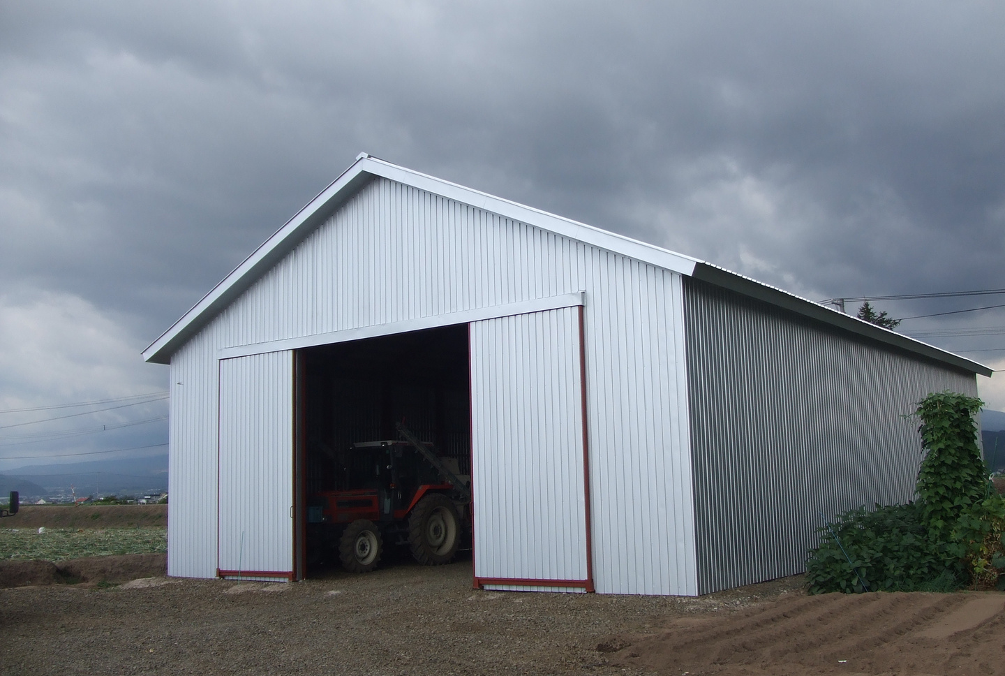 切妻タイプの施工事例