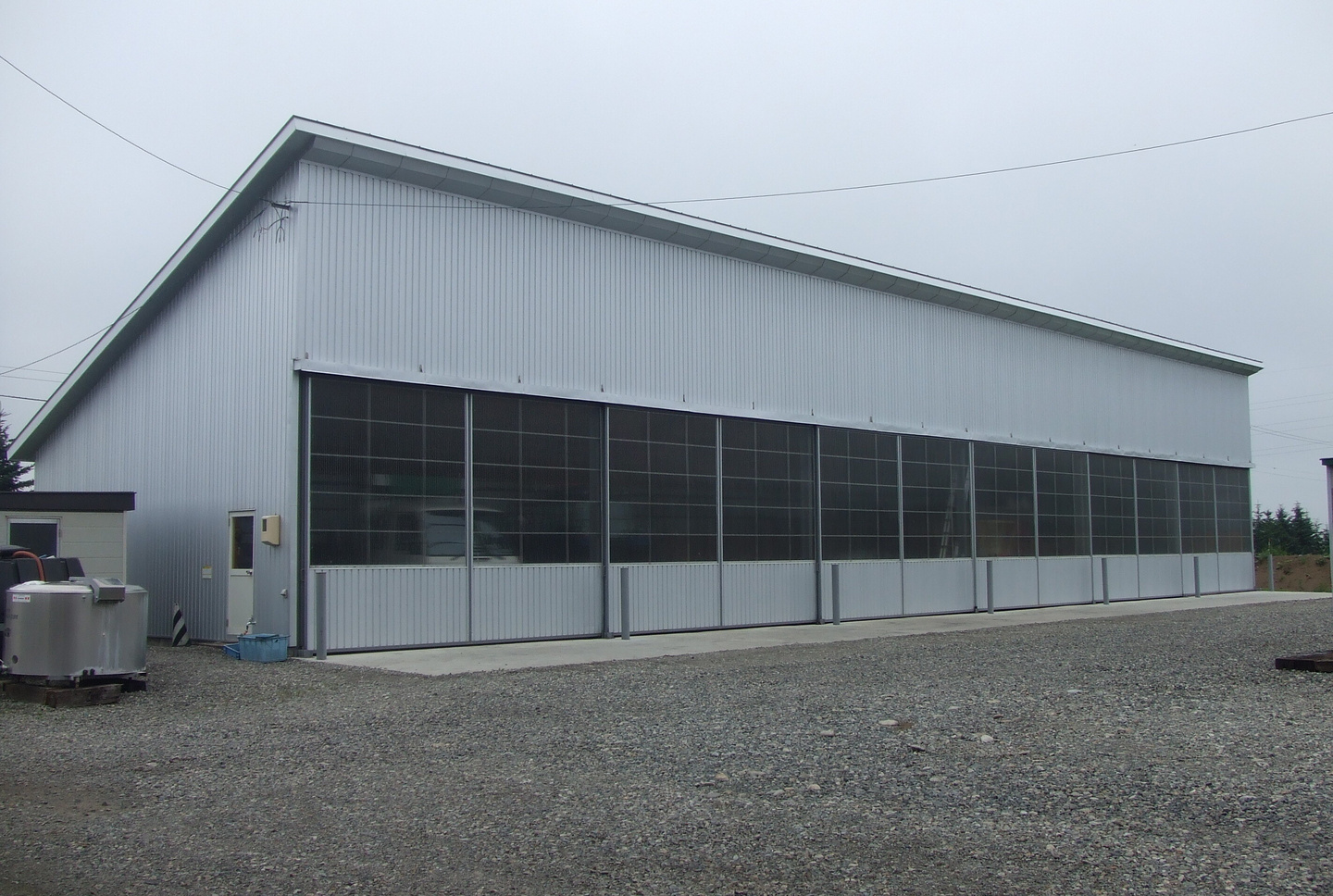 片流れタイプの施工事例